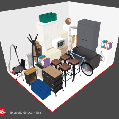 Exemple de box 12m²