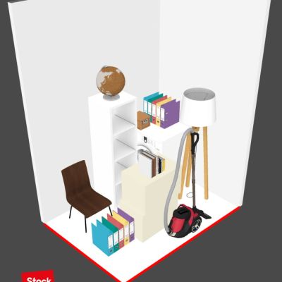 Exemple de box 3m²